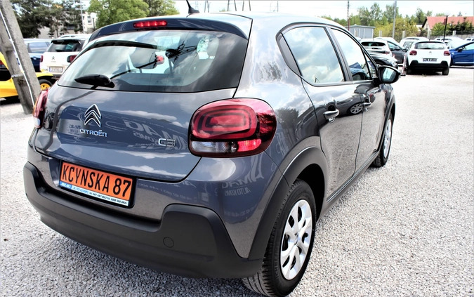 Citroen C3 cena 45900 przebieg: 95000, rok produkcji 2019 z Łęknica małe 379